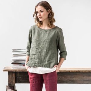 Bryn Walker Pure Linen Blouse